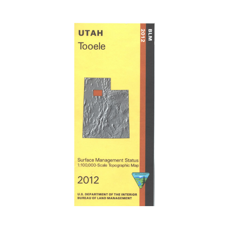 Tooele, Utah - 30x60 Minute BLM Surface Management Map